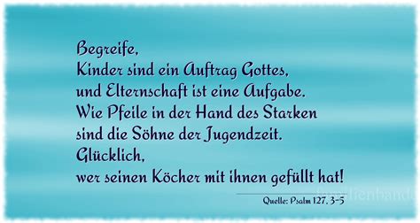 Gro E Grafik Nr F R Taufspruch Nr Von Psalm