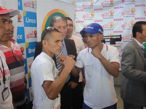 Fotos Del Pesaje De Box Alberto Chiquito Rossel Vs Mendoza