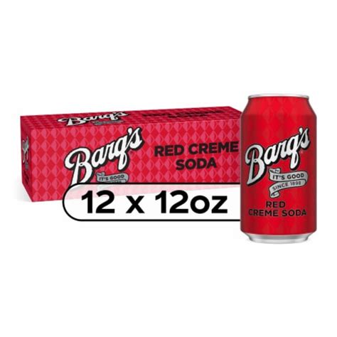 Barqs® Red Caffeine Free Creme Soda Cans 12 Pk 12 Fl Oz Frys