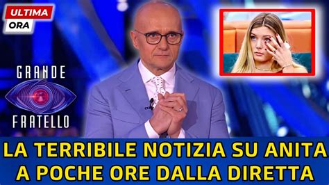 Gf Alfonso Signorini Scioccato La Terribile Notizia Su Anita