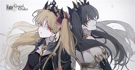 Fategrand Order Fate Anime Ereshkigal And Ishtar Pixiv