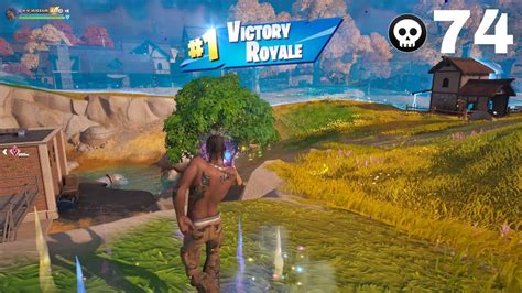 74 Elimination Travis Scott Solo Vs Squads Wins Zero Build Fortnite Gameplay Youtube