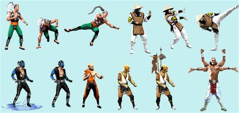 Mortal Kombat Sprite Edits By Kakarotho On Deviantart