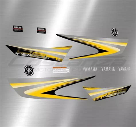 Calcos Yamaha Ybr E A O Completo Colores Originales