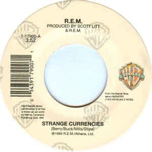 R.E.M. - Strange Currencies (1994, Vinyl) | Discogs