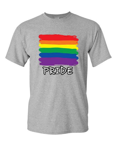 Gay Pride T Shirt Rainbow Flag Lgbt Marriage Love Wins Tee Shirt Ebay