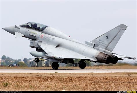 MM55129 Italy Air Force Eurofighter Typhoon T At Gioia Del Colle