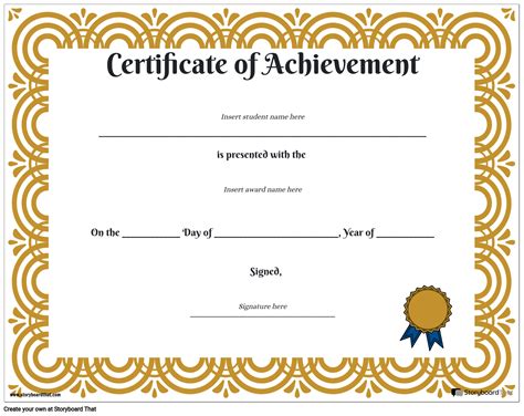 Free Printable Student Certificate And Award Templates