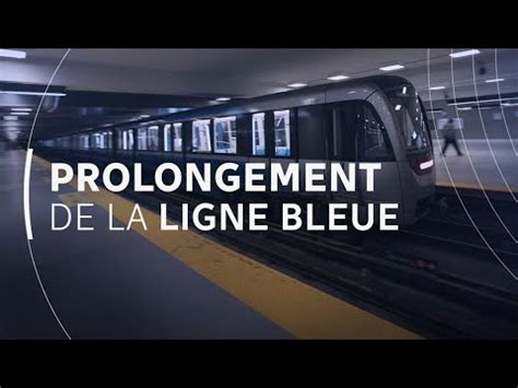 Ligne bleue prolongement du métro jusquà Anjou YouTube