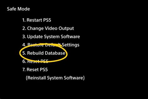 5 Steps To Rebuild A PS5 Database The Gadget Buyer Tech Advice