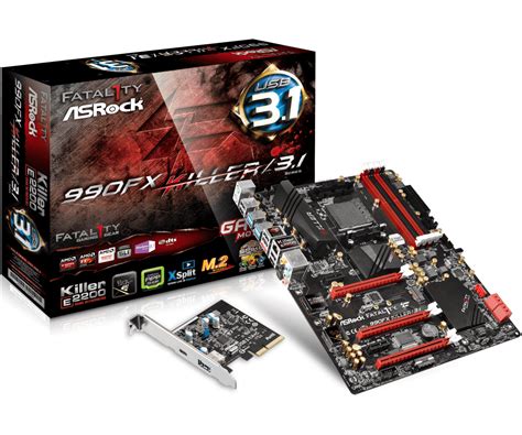 Asrock Fatal Ty Fx Killer Motherboard Specifications On