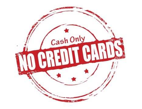 No Credit Cards Repute Red Credit Vector Repute Red Credit Png And