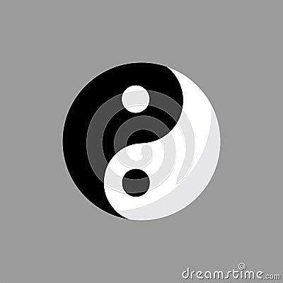 Illustration Of Ying Yang On Background CartoonDealer 120356544