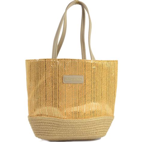 Le Voyage En Panier Sac Cabas Majestic Abricot