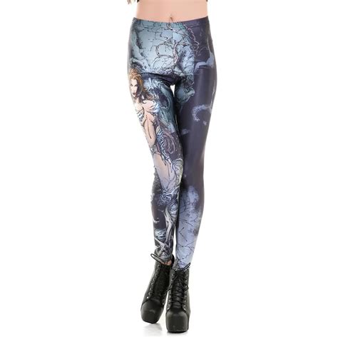 New Arrival Fashion Women Legging Sexy Girl 3d Digital Print Fitness