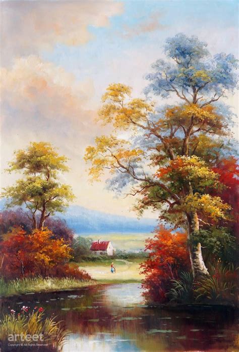 Countryside Of Life | Art Paintings for Sale, Online Gallery