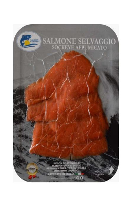 Salmone Selvaggio Affumicato Sockeye Gr Salmon Company S R L