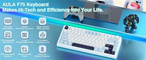 Amazon In Buy Aula F Wireless Mechanical Keyboard Hot Swappable Pre Lubed Linear