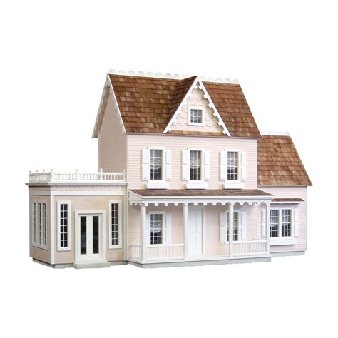 Vermont Farmhouse Jr Dollhouse Kit Milled Mdf Real Good Toys