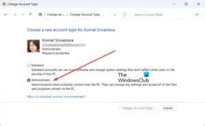 How To Change Administrator In Windows 11