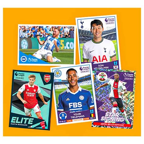 Panini 2023 24 Premier League Official Sticker Collection Pack 5 Stic