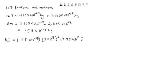 Solved The Atomic Mass Of I Is Amu Calculate The