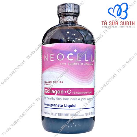 Collagen L U Neocell Collagen C Pomegranate Liquid Chai Ml T S A