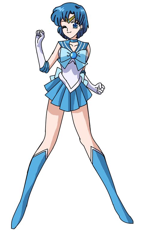 Fanart Anime Sailor Mercury Sdbh By Sailormoon2023 On Deviantart