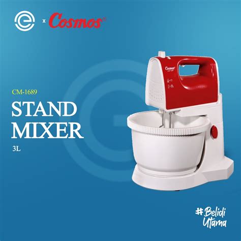 Jual Cosmos Stand Mixer Liter Cm Shopee Indonesia