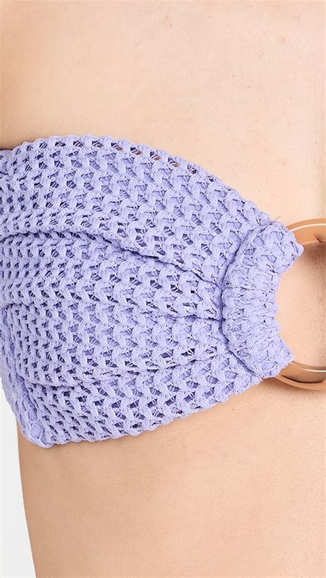 Montce Tori Ties Bandeau Bikini Top Shopbop