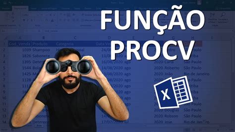 Procv Passo A Passo Como Fazer Procv Completo Youtube