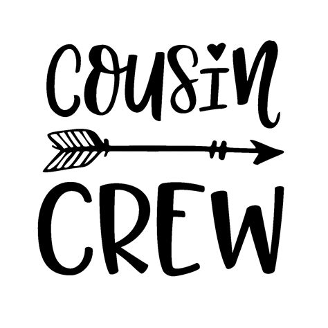 Cousin Crew Free Svg 104 Svg Design File