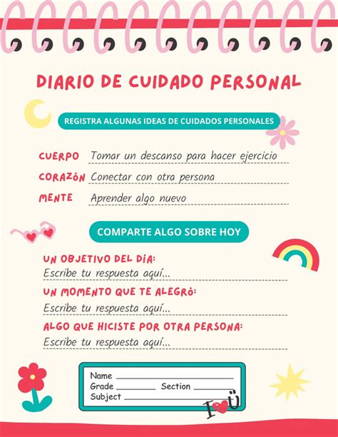 Plantillas De Diarios Gratis Para Editar Canva