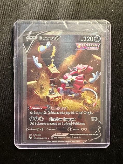 Pokemon Crown Zenith Hoopa V UR Hobbies Toys Toys Games On Carousell