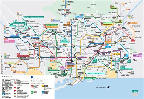 Métro De Barcelone Plan Horaires Et Infos Pratiques