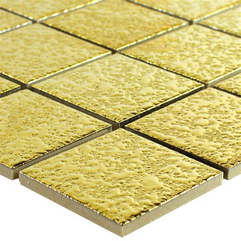 Ritz Gold Ceramic Mosaic Tile