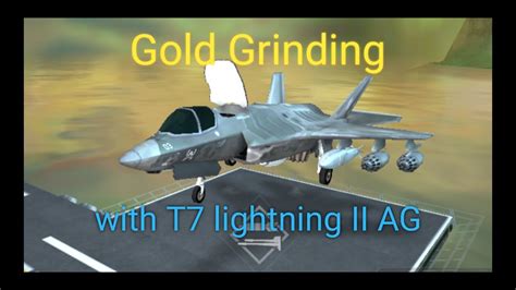 Gunship Battle GOLD GRINDING With T7 Lightning II AG A Hovering