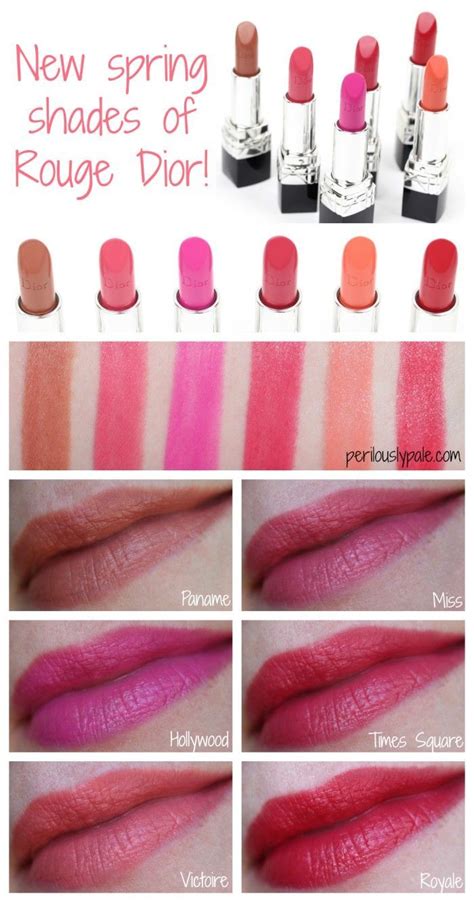 New Dior Rouge Dior Lipstick Shades For Spring 2015 Review Photos Swatches • Realizing