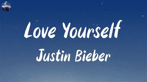 Justin Bieber Love Yourself Lyrics Ed Sheeran Troye Sivan