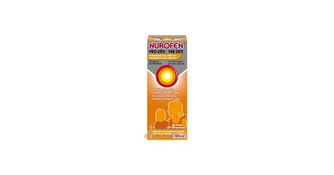 NUROFEN Pre Deti Sirup 100 Ml MEDIKAMENT Sk