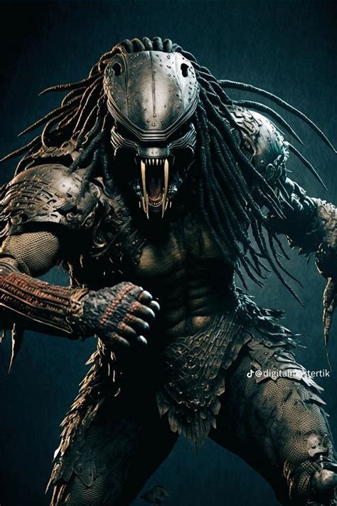 Elite Yautja Predator Artwork Predator Art Predator Alien Art