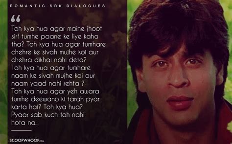 21 Iconic Romantic Dialogues By Shah Rukh Khan Relive The Magic