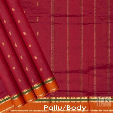 9 Yards Kanchipuram Silk Saree Rasi Silks