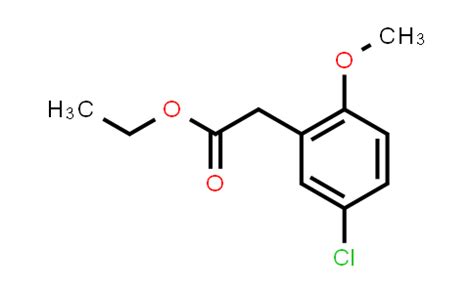 Chloro Methoxy Phenyl Acetic Acid Ethyl Ester