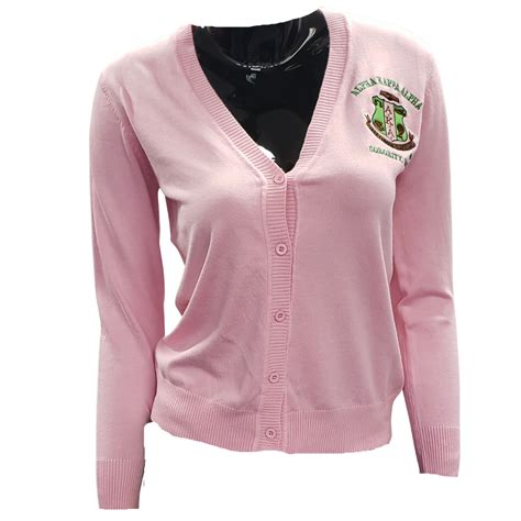 AKA Classic Cardigan Buffalo Dallas Merchandise Apparel Aka Apparel