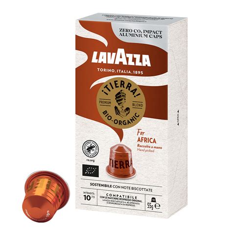 Lavazza Tierra for africa 10 Capsules pour Nespresso à 2 99