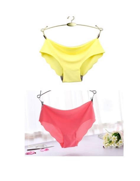 New Style Ultra Thin Women Seamless Traceless Sexy Panties 10 Colors Ruffles Panty Underwear