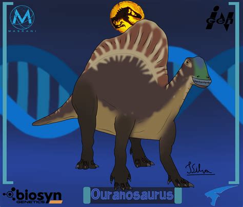 Jurassic World Ouranosaurus By Thiagosaurus On Deviantart