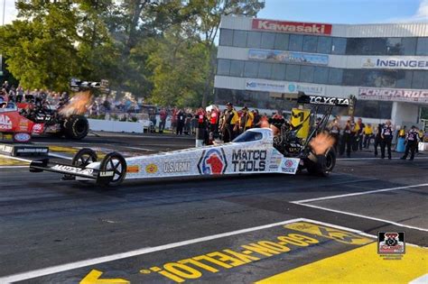 Antron Brown Team Racing At The Summer National S In The Matco Tools