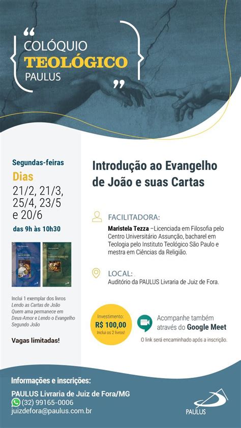 Introdução ao Evangelho de João e suas Cartas é tema de curso da